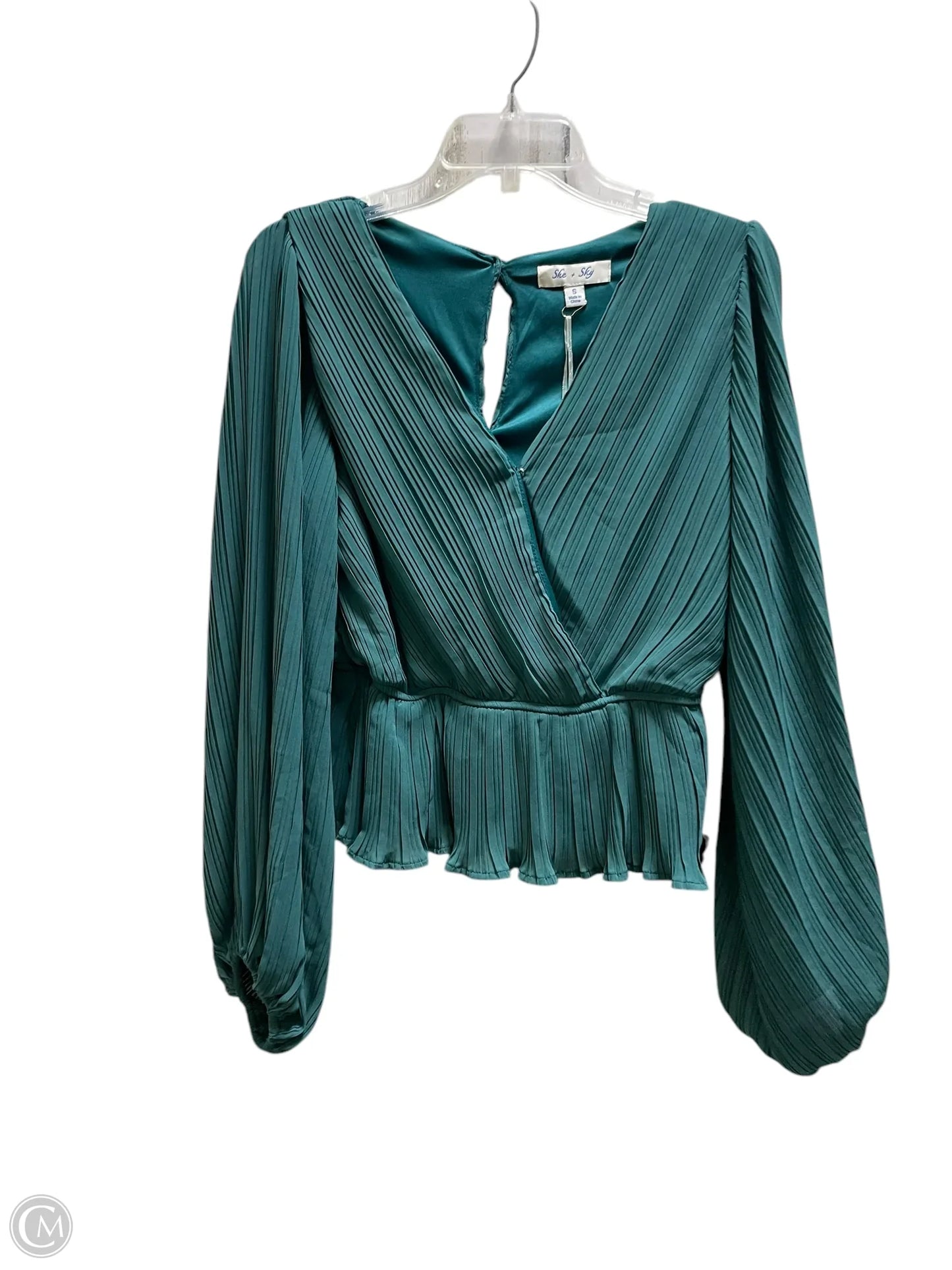 Top Long Sleeve By Everly In Animal Print, Size: S