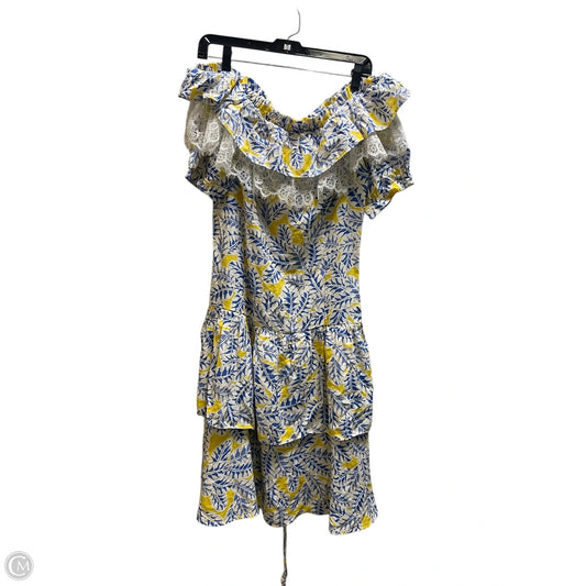 Dress Casual Midi By Clothes Mentor In Blue, Size: M