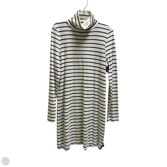 Dress Casual Midi By Vineyard Vines In Striped Pattern, Size: L