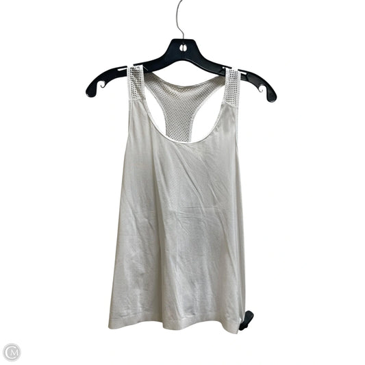Athletic Tank Top By Lululemon In White, Size: M