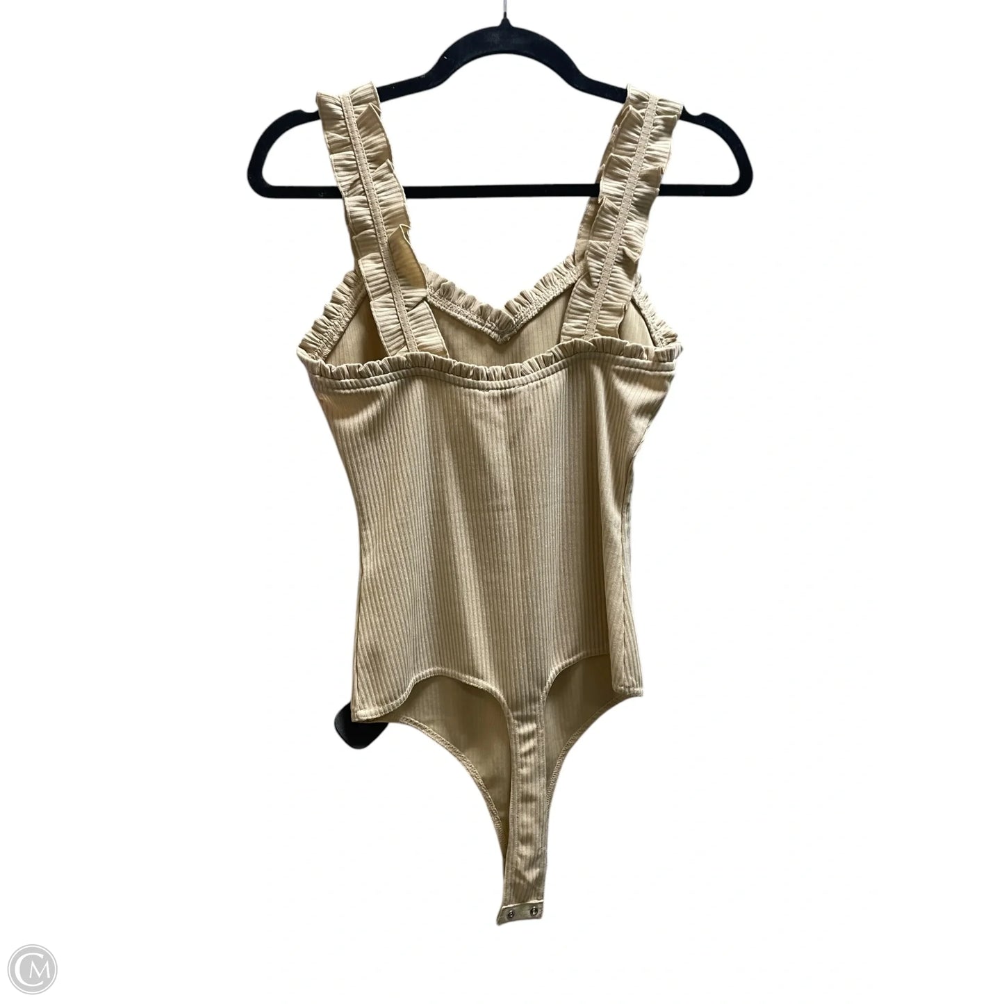 Bodysuit By Pink Lily In Tan, Size: S