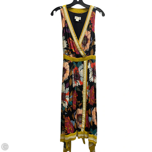 Dress Casual Maxi By Anthropologie In Multi-colored, Size: S