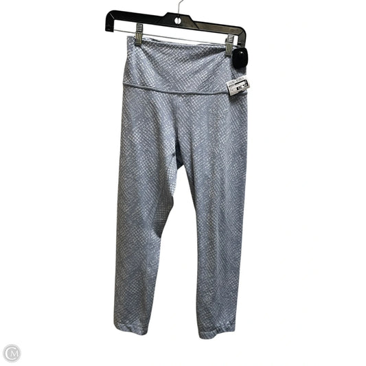Athletic Leggings By Lululemon In Blue, Size: 8