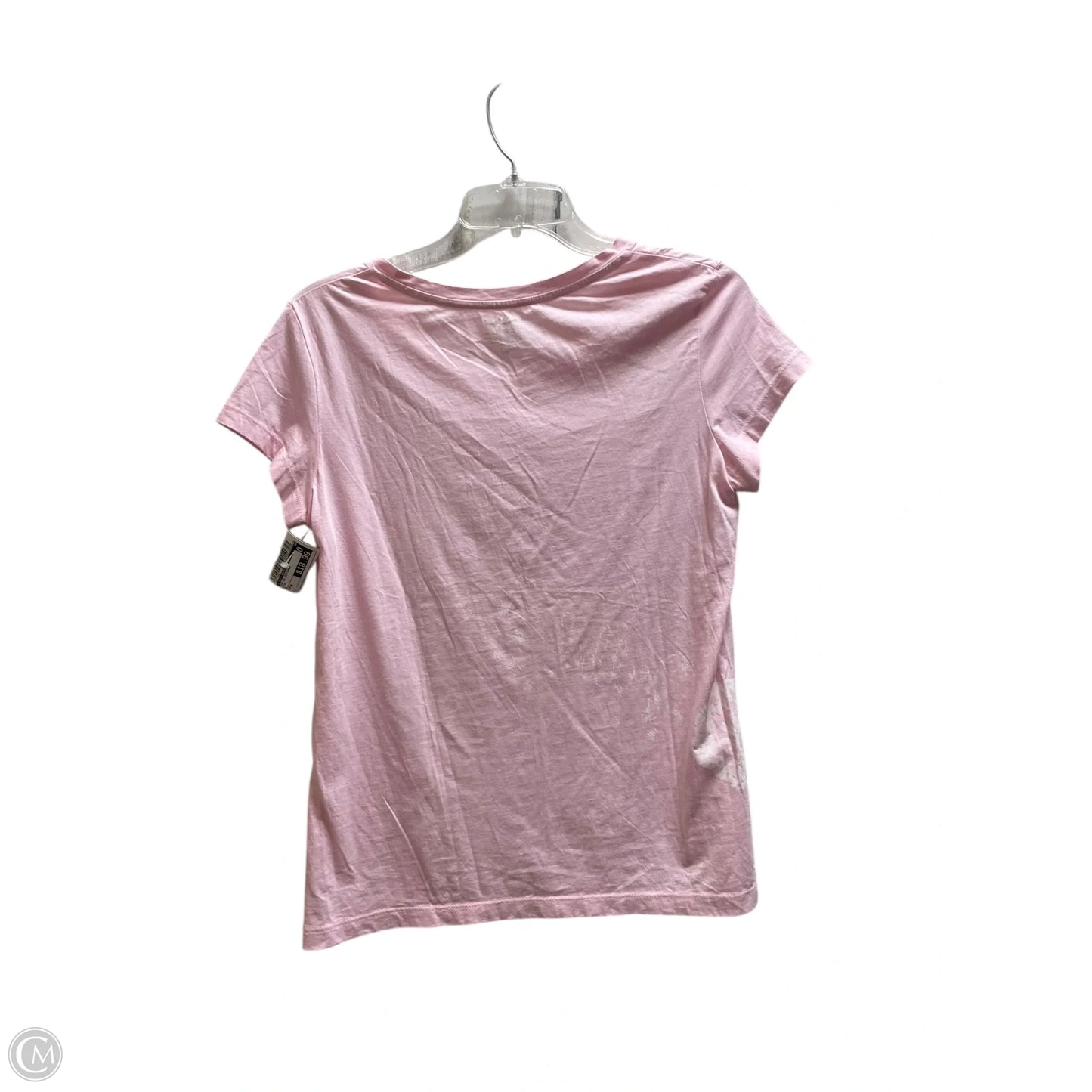 Top Short Sleeve Designer By Lilly Pulitzer In Pink, Size: M