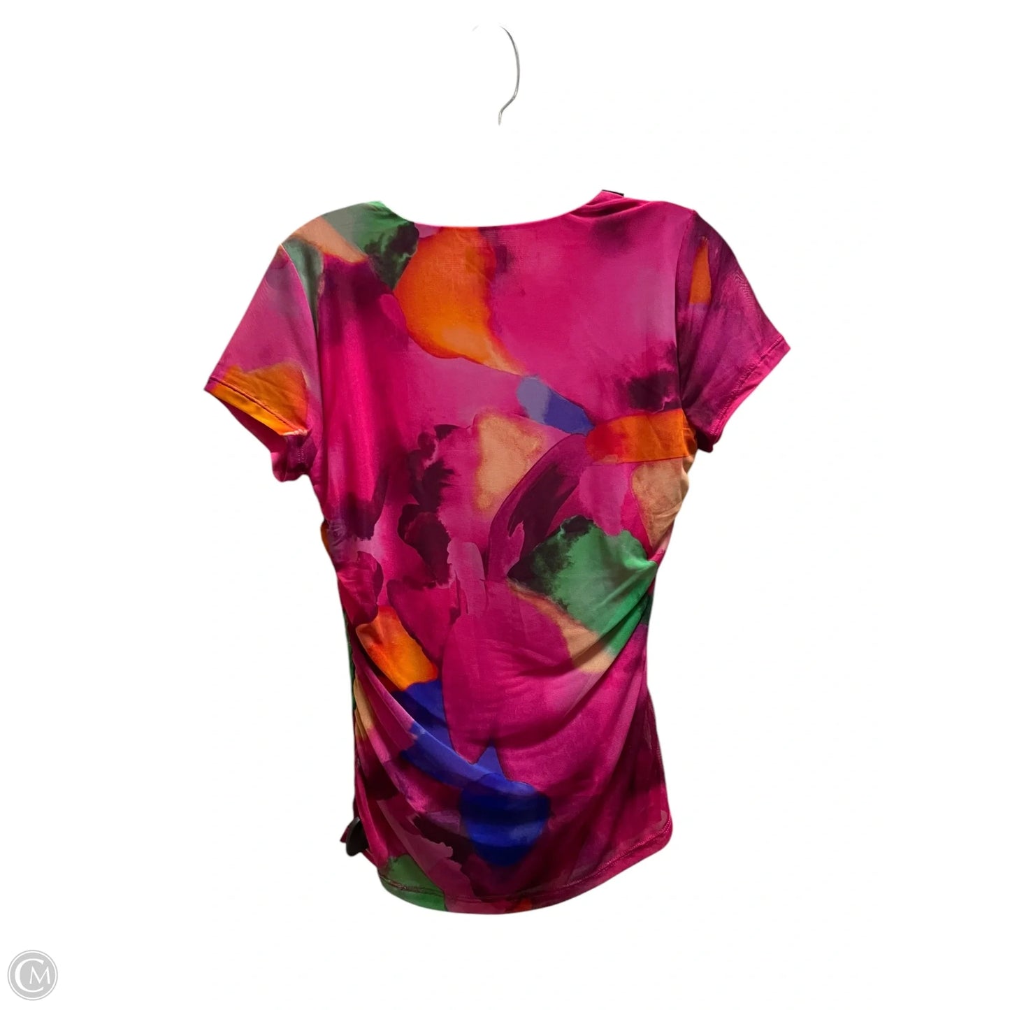 Top Short Sleeve By Inc In Pink, Size: M