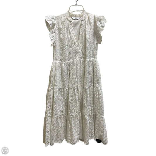 Dress Casual Maxi By Amanda Uprichard In White, Size: S