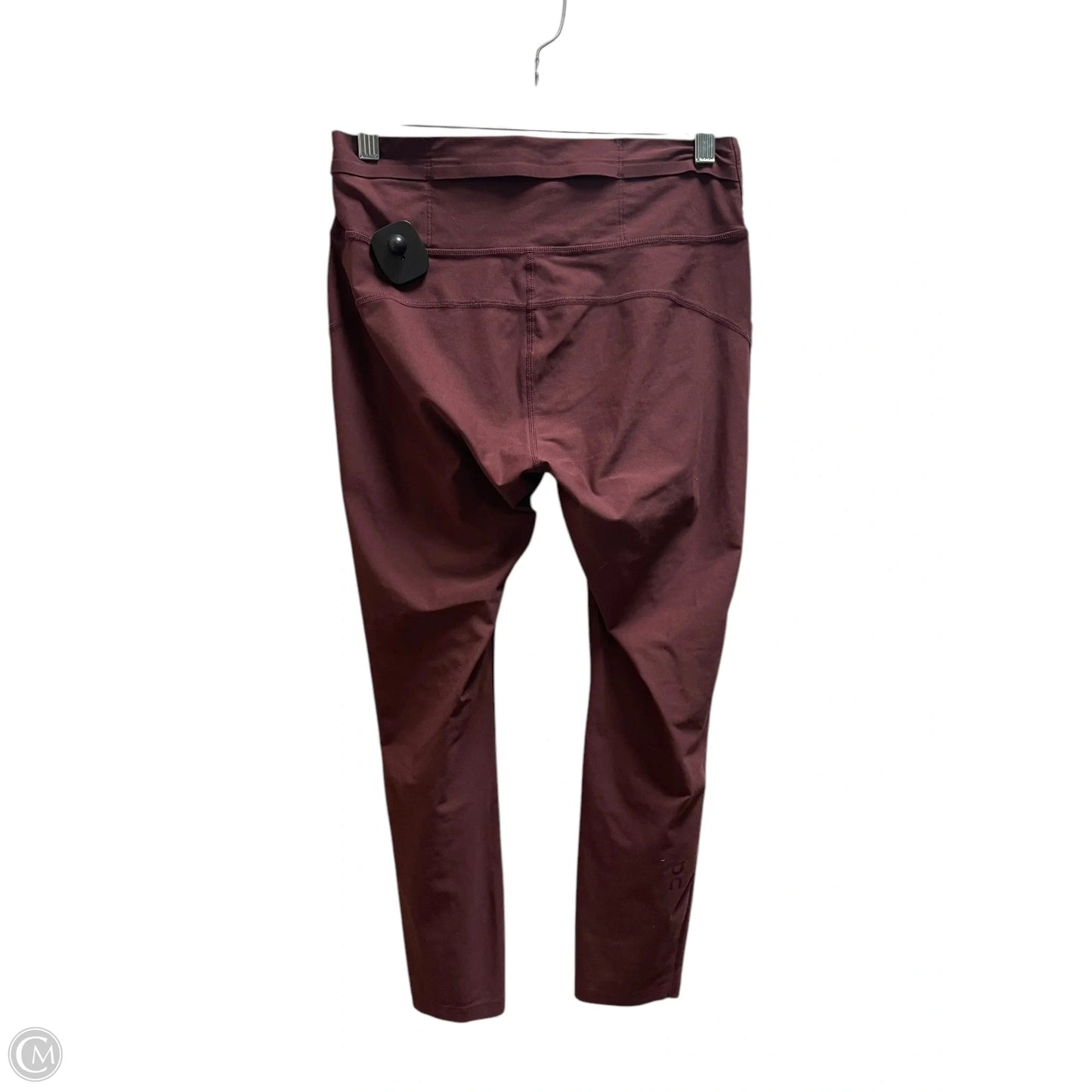 Athletic Leggings By On In Red, Size: M
