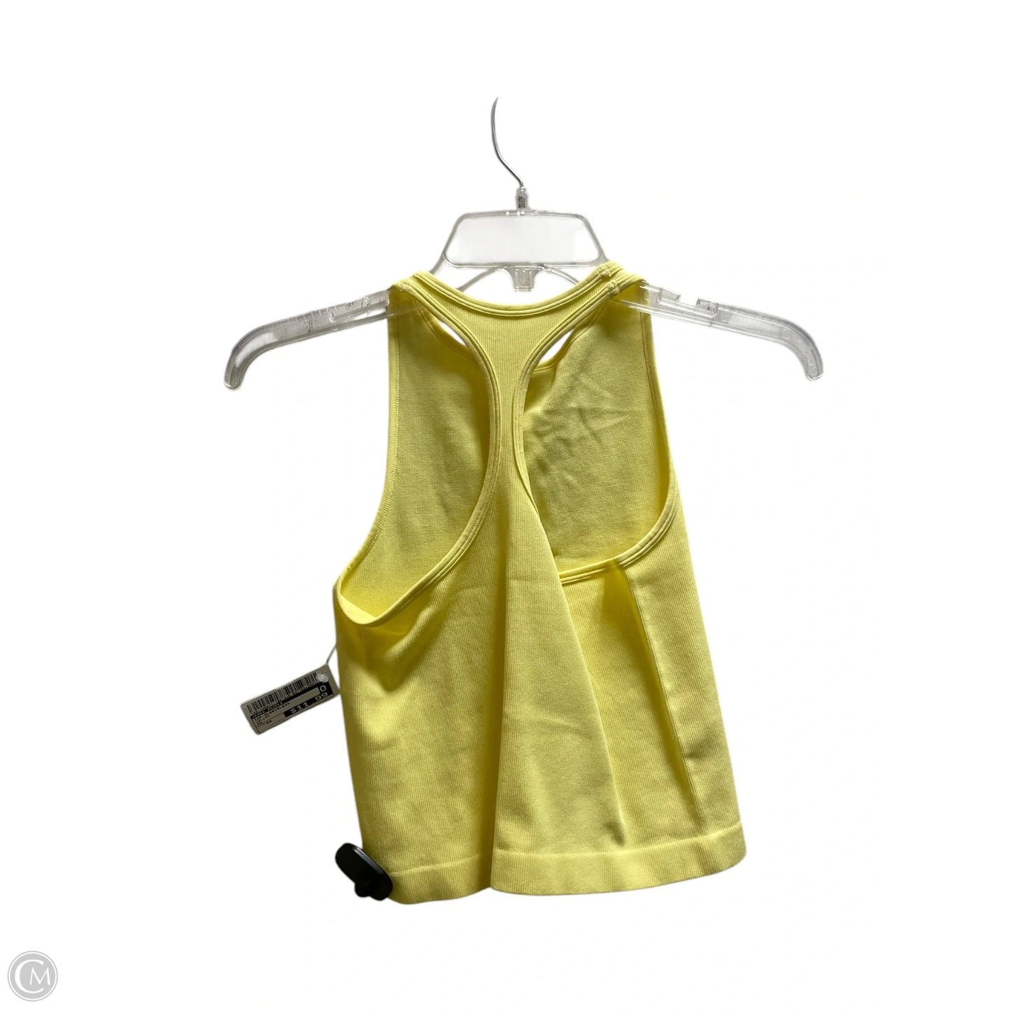 Top Sleeveless By Free People In Yellow, Size: Xs