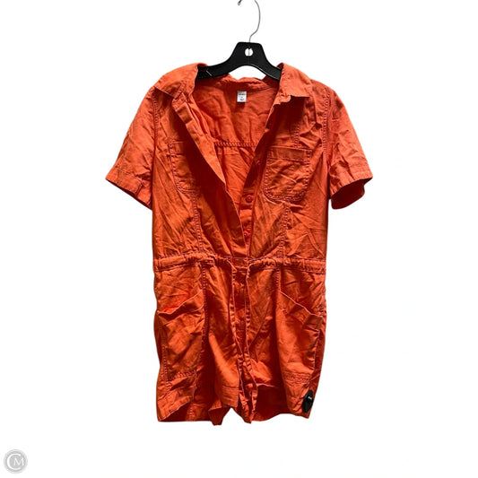 Romper By Old Navy In Orange, Size: Xs