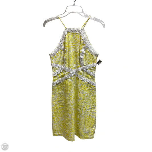 Dress Designer By Lilly Pulitzer In Yellow, Size: 0