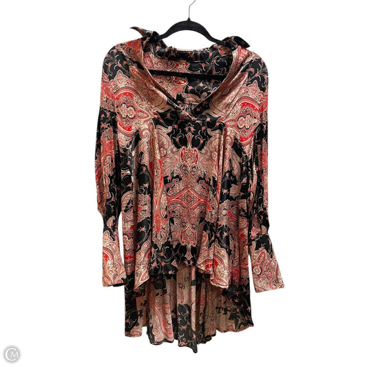 Top Long Sleeve By Free People In Red, Size: S