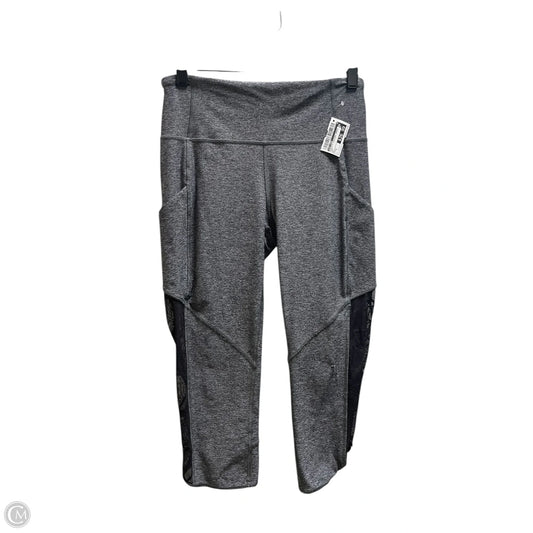 Athletic Leggings Capris By Luli Fama In Grey, Size: 8