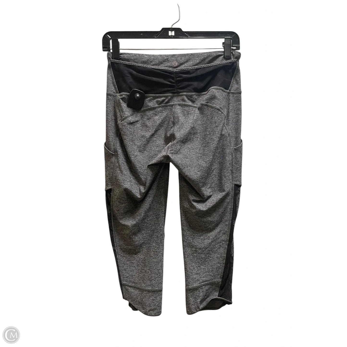 Athletic Leggings Capris By Luli Fama In Grey, Size: 8