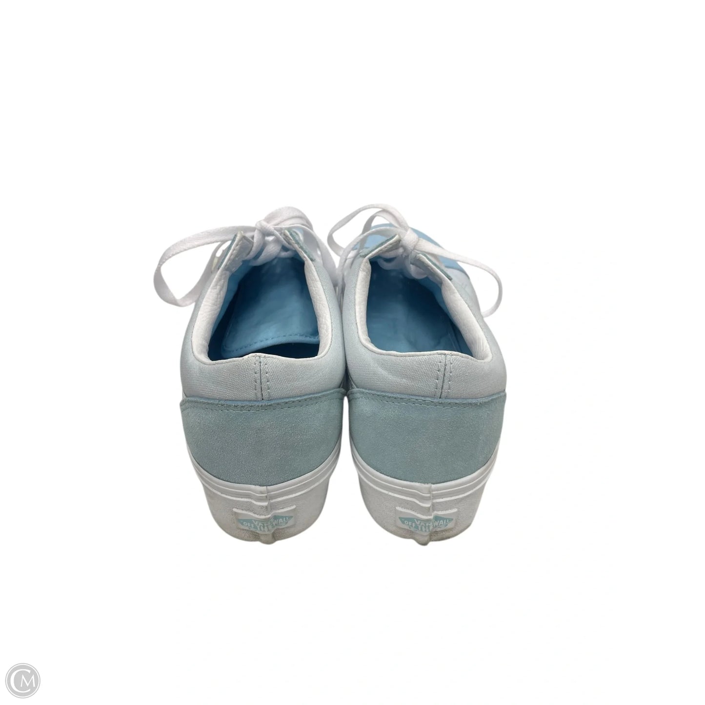 Shoes Sneakers By Vans In Blue, Size: 10.5