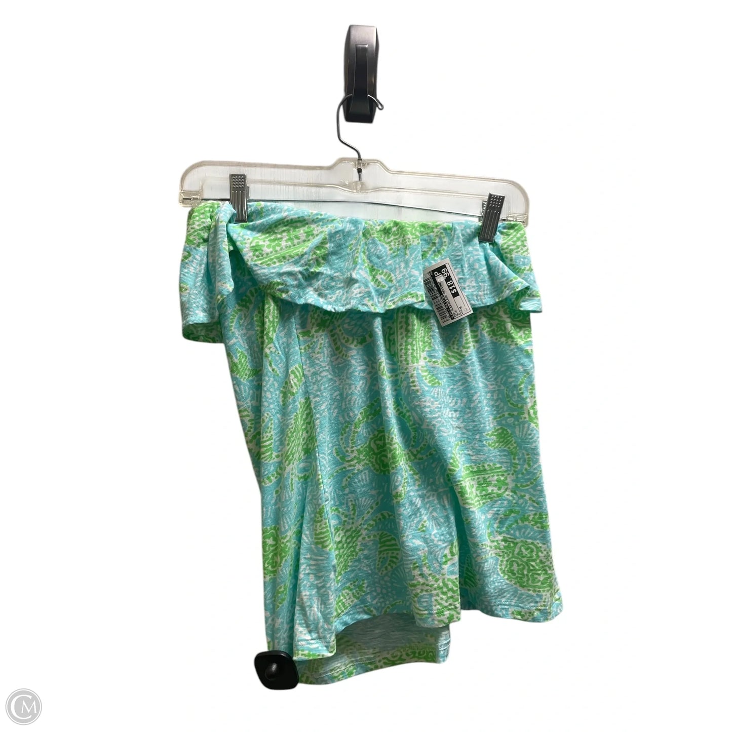 Top Sleeveless Designer By Lilly Pulitzer In Blue, Size: M
