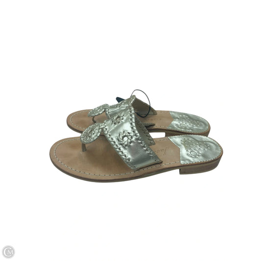 Sandals Flats By Jack Rogers In Gold, Size: 7
