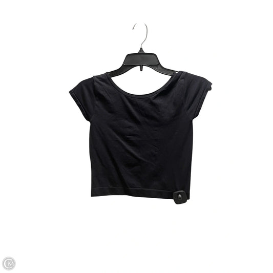 Top Short Sleeve By Free People In Black, Size: Xs