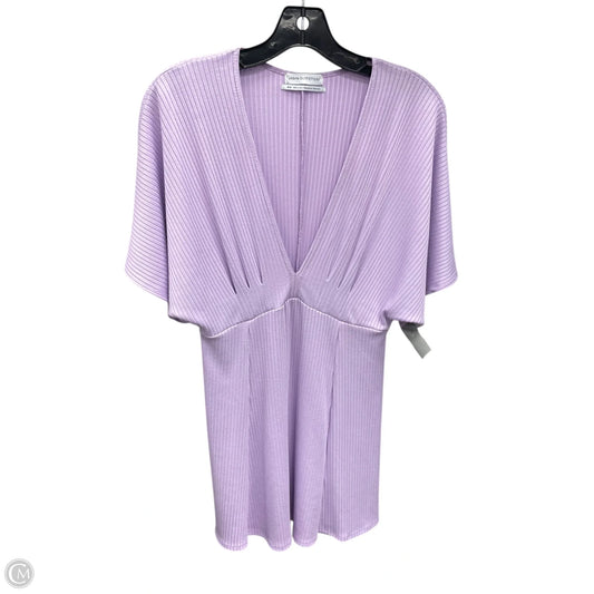 Dress Casual Short By Urban Outfitters In Purple, Size: M