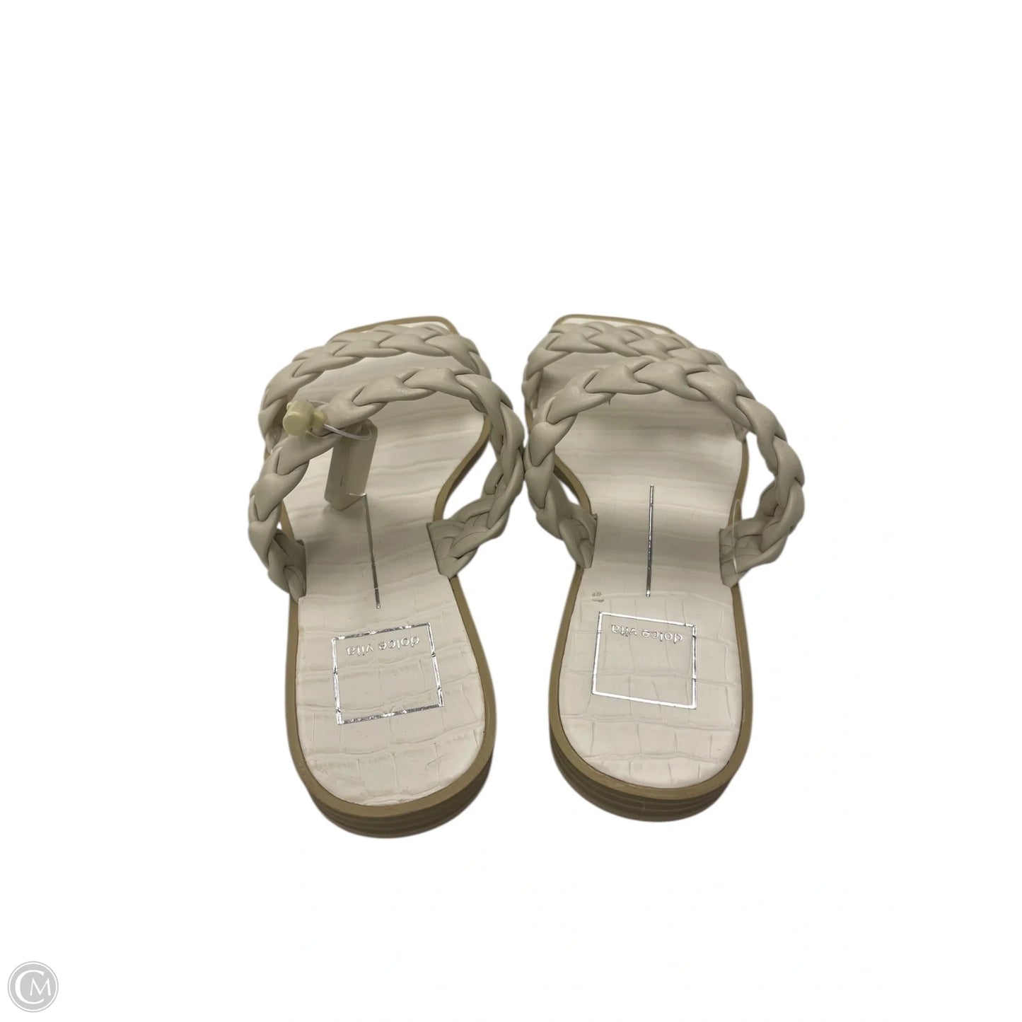 Sandals Flats By Dolce Vita In Cream, Size: 6.5