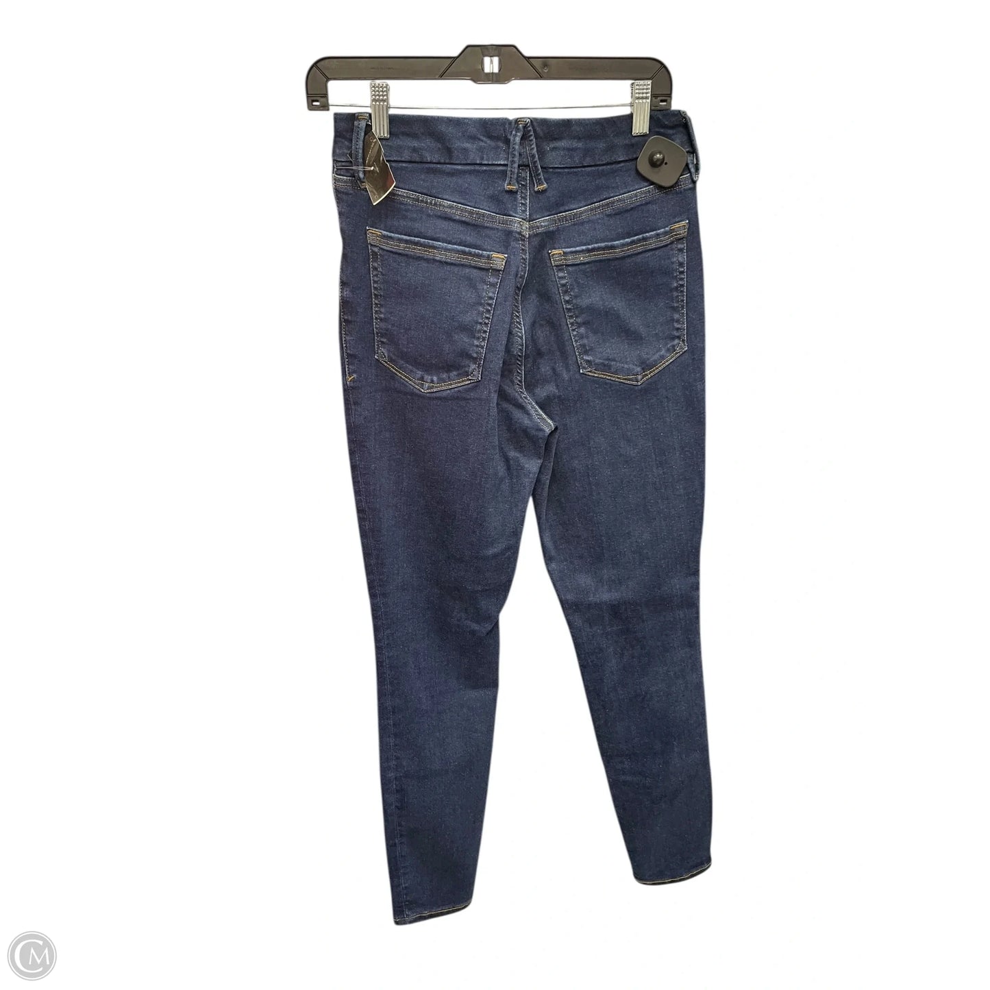 Jeans Skinny By Good American In Blue Denim, Size: 6