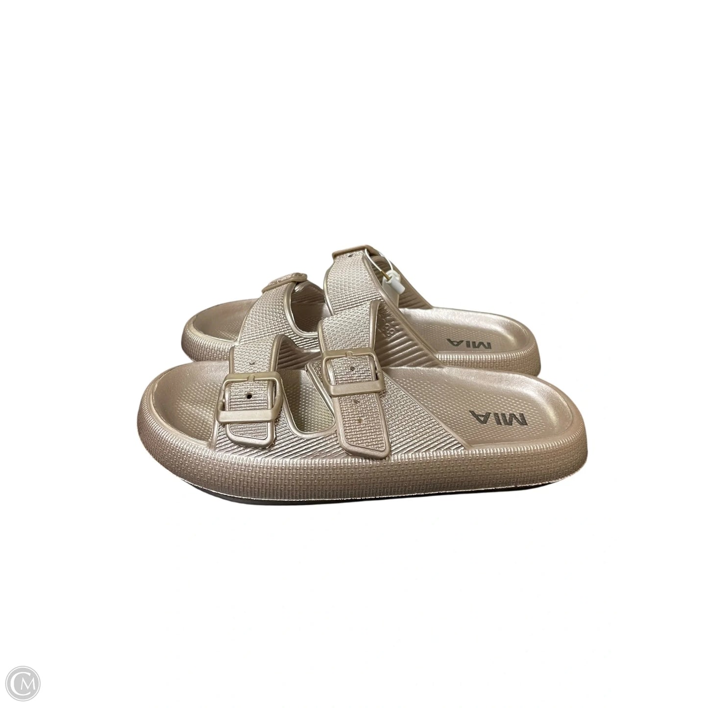 Sandals Flats By Mia In Tan, Size: 9