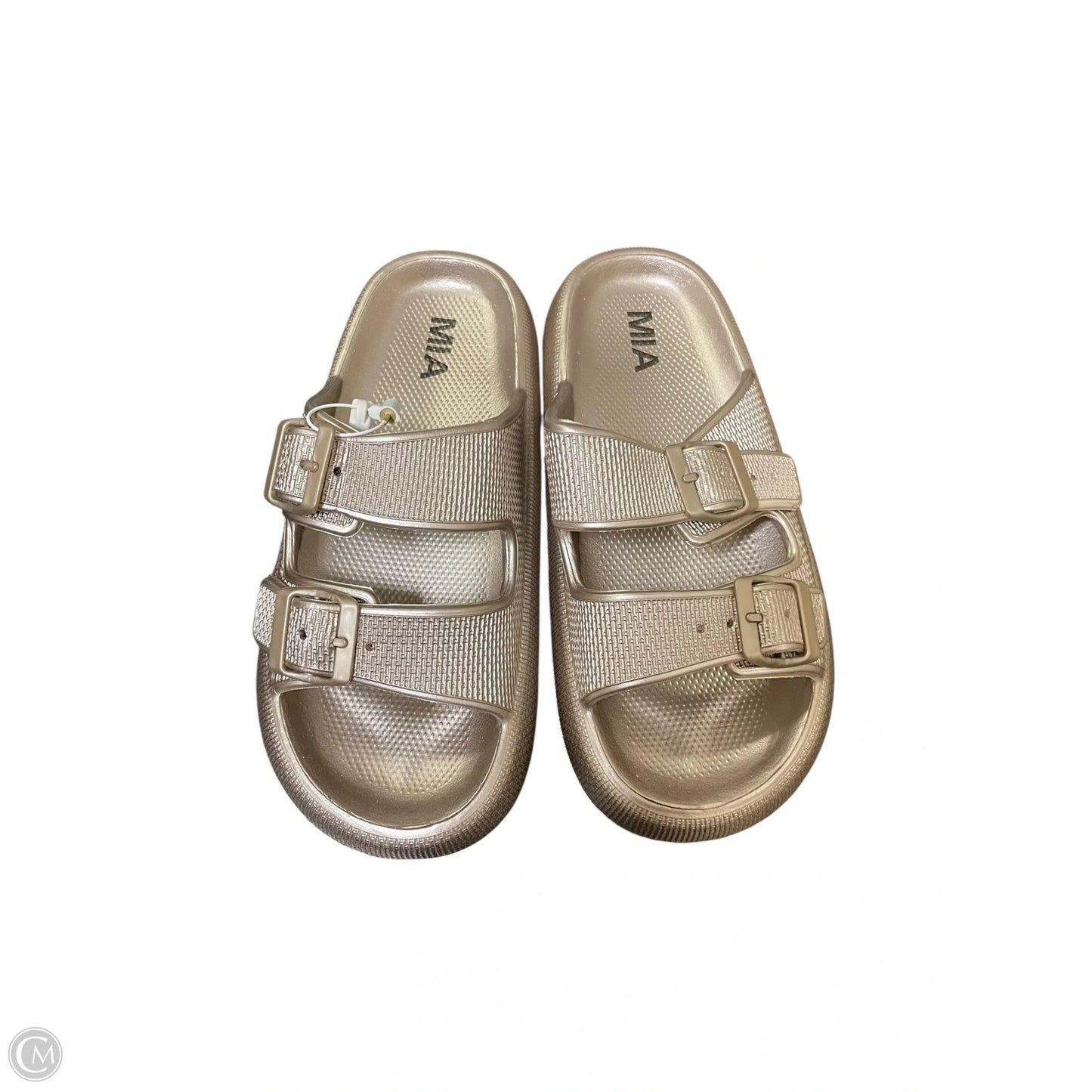 Sandals Flats By Mia In Tan, Size: 9