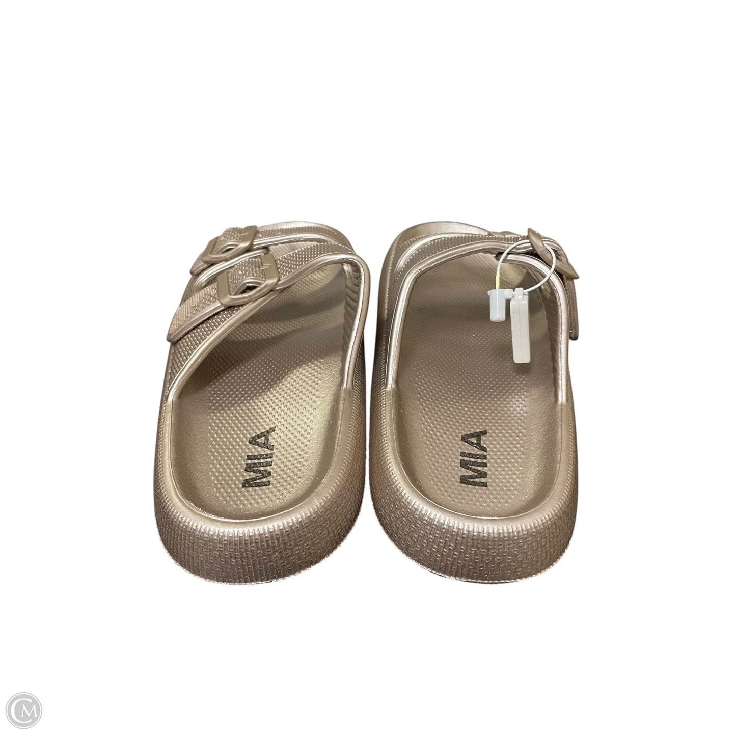 Sandals Flats By Mia In Tan, Size: 9