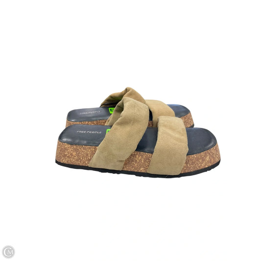 Sandals Flats By Free People In Brown, Size: 8