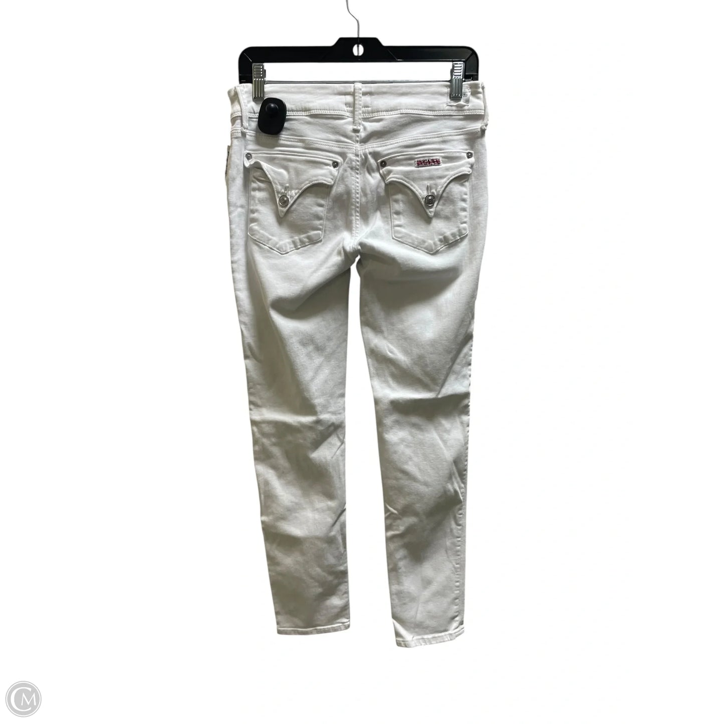 Jeans Skinny By Hudson In White, Size: 6