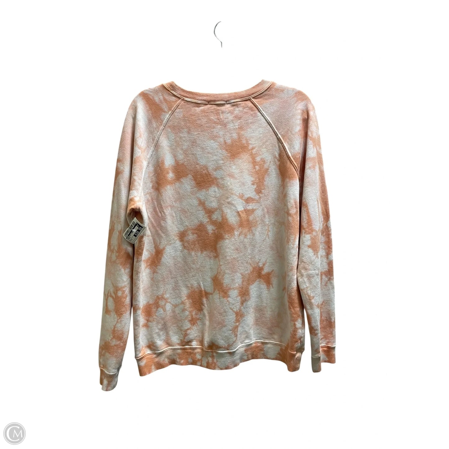 Sweatshirt Crewneck By Mumu In Orange, Size: S