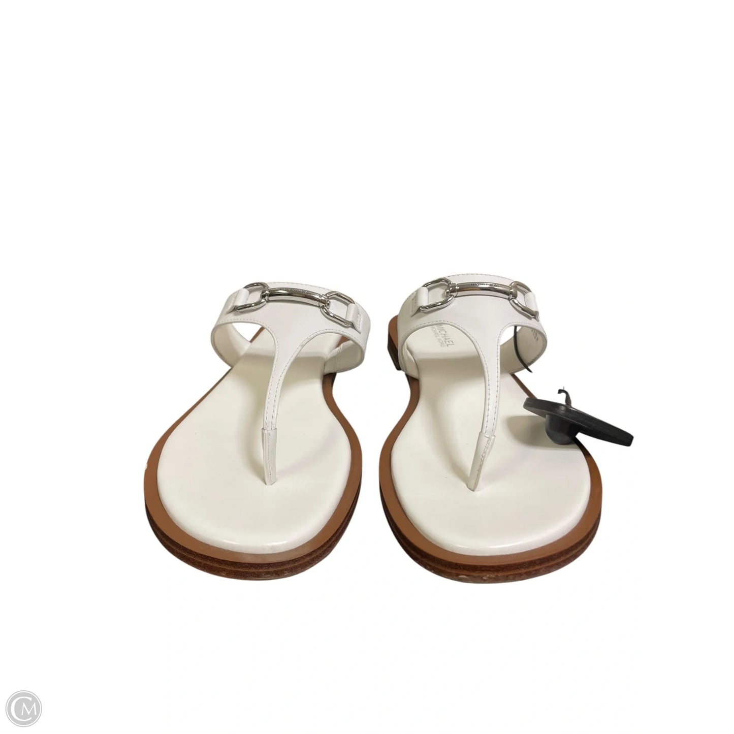 Sandals Designer By Michael Kors In White, Size: 7.5