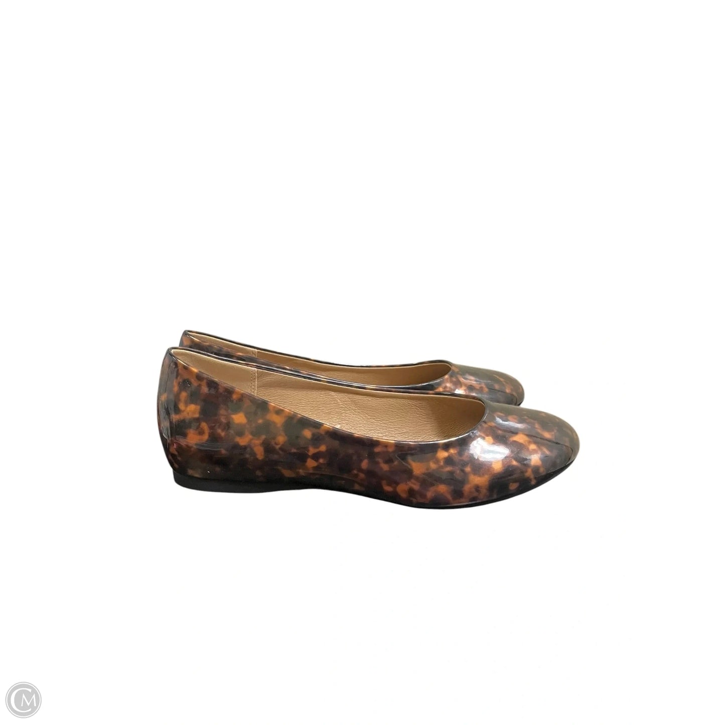 Shoes Flats By Lane Bryant In Brown, Size: 10