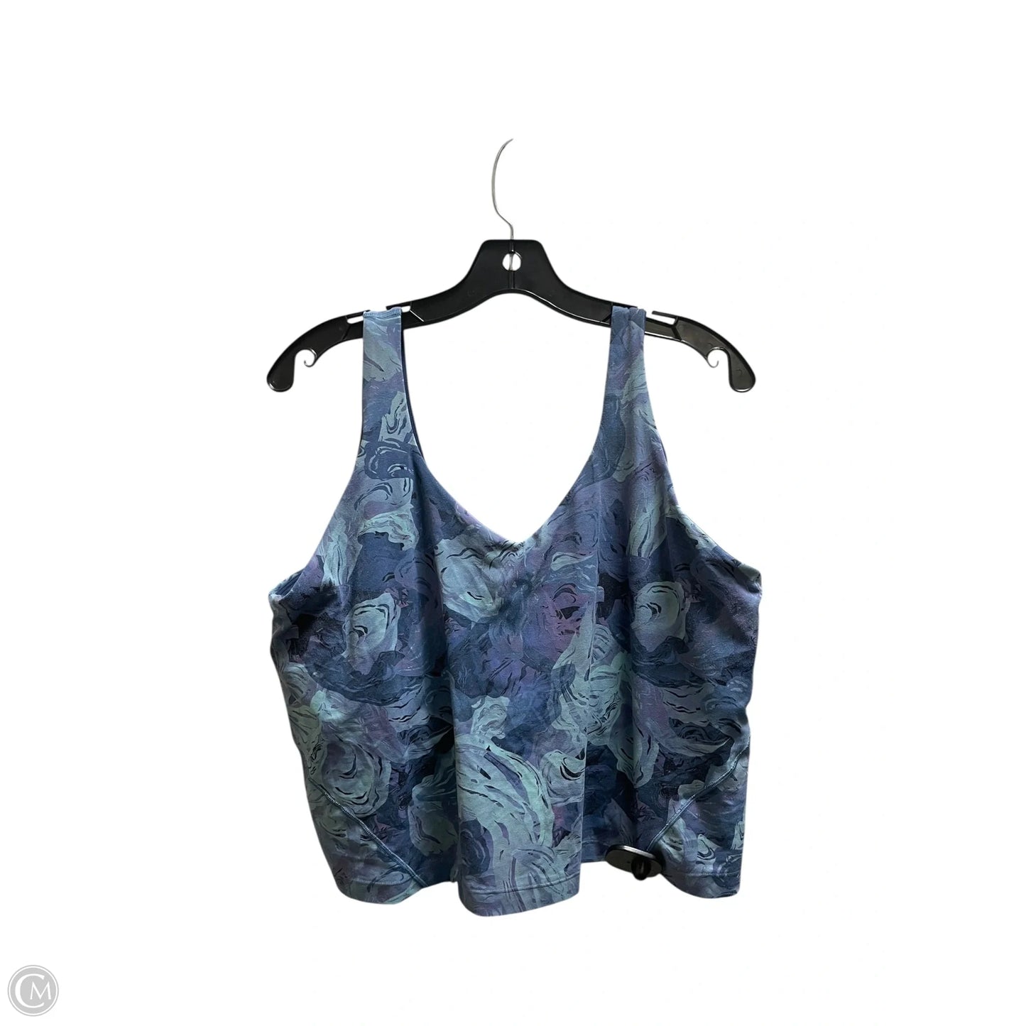 Athletic Tank Top By Lululemon In Blue, Size: 20