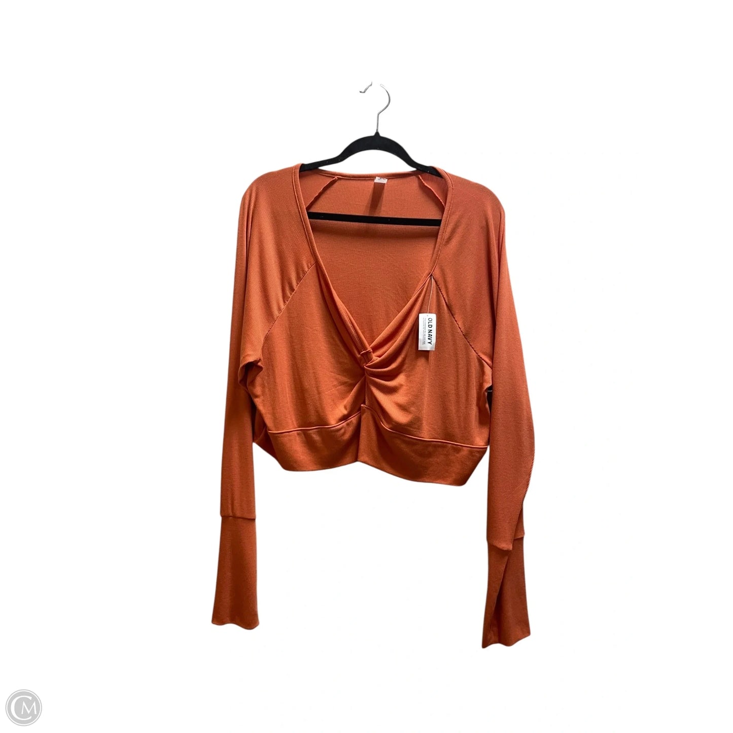Top Long Sleeve By Old Navy In Orange, Size: 3x