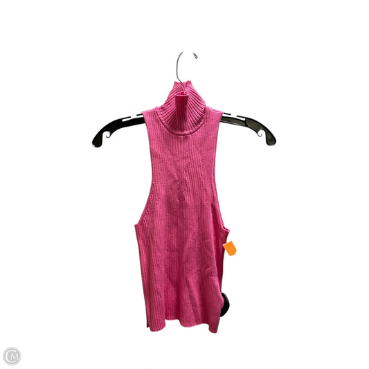 Top Sleeveless By Anthropologie In Pink, Size: Xs