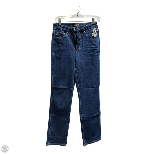 Jeans Straight By Judy Blue In Blue Denim, Size: 2