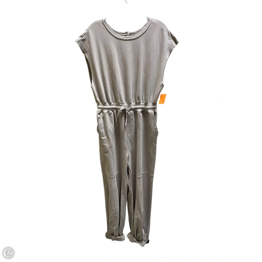 Jumpsuit By Clothes Mentor In Tan, Size: M
