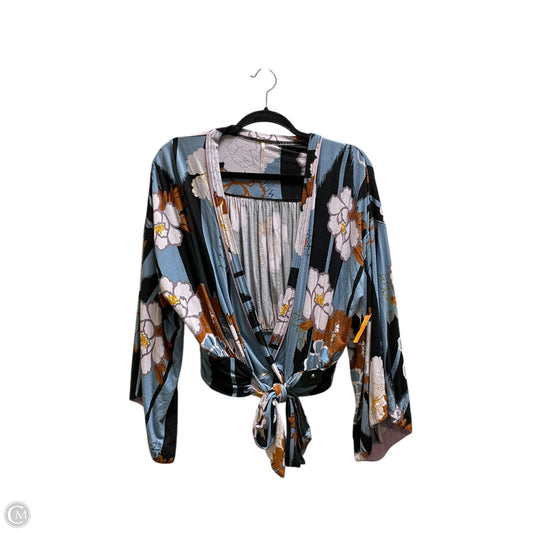 Top Long Sleeve By Free People In Multi-colored, Size: S