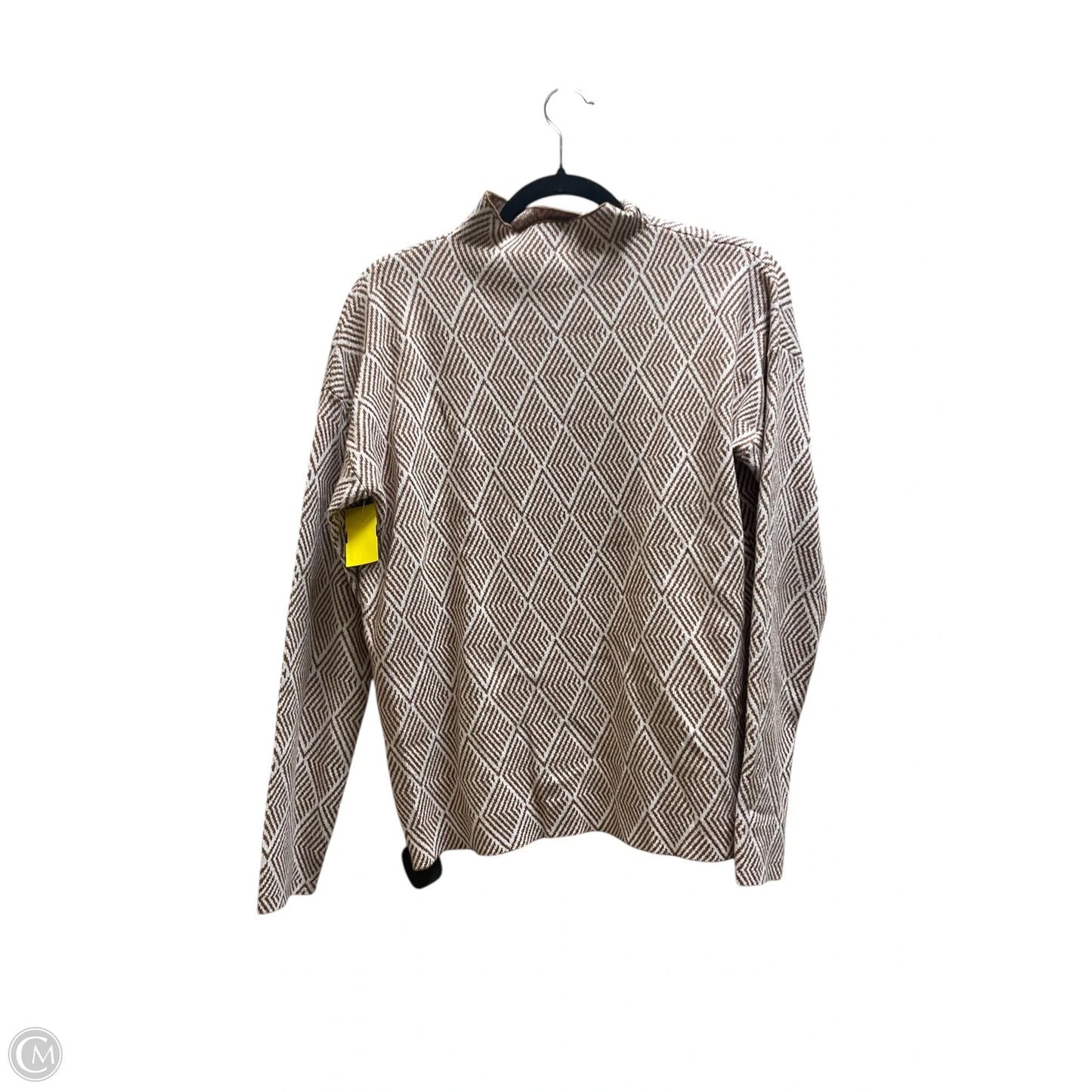 Sweater Designer By Halston In Brown, Size: M