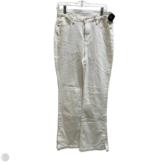 Jeans Boot Cut By Judy Blue In White, Size: 8
