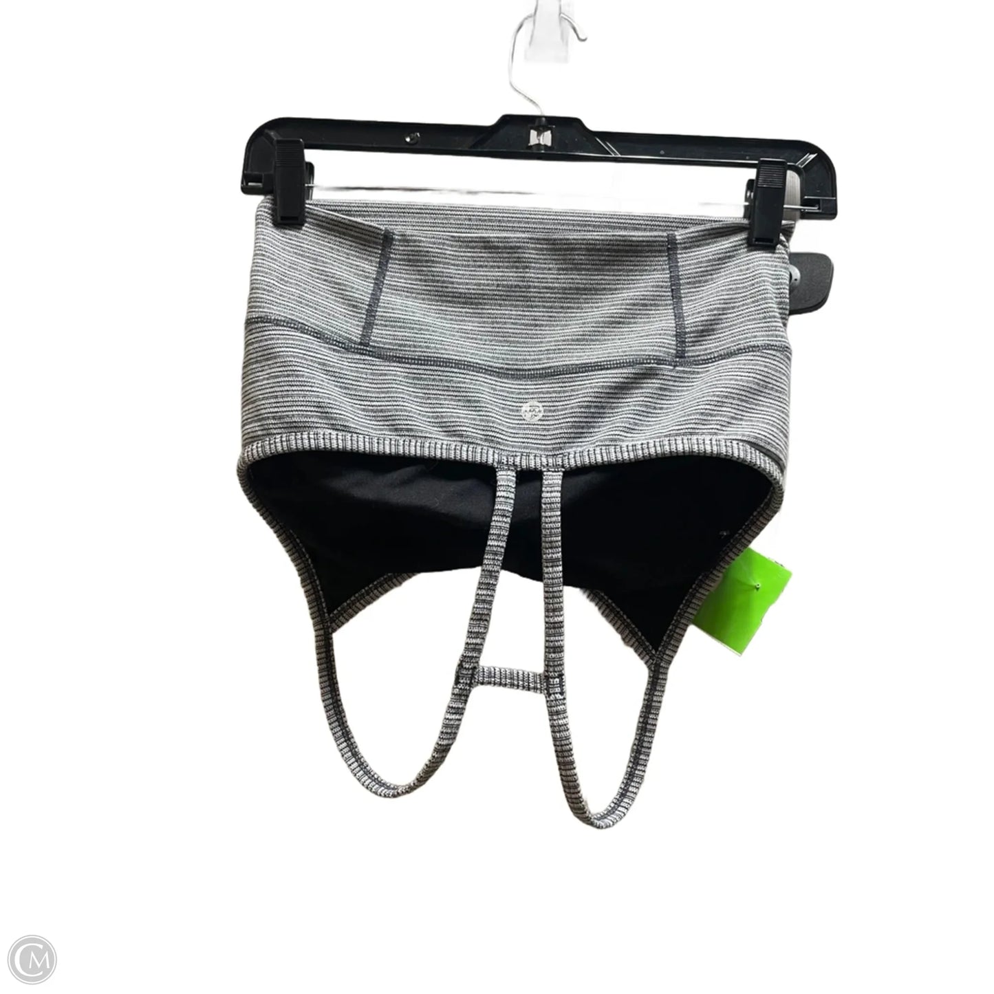 Athletic Bra By Lululemon In Striped Pattern, Size: M