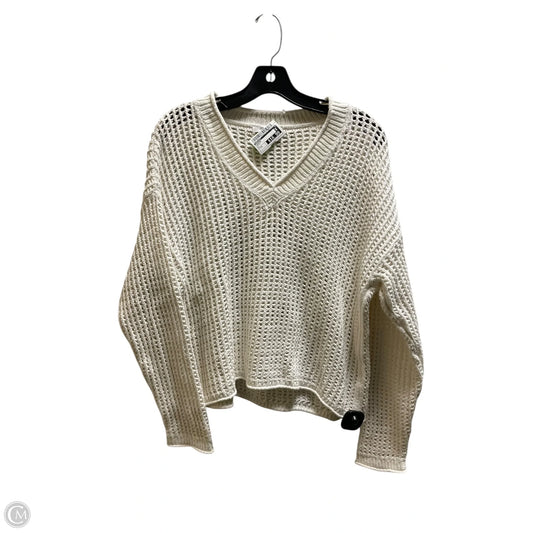 Sweater By Madewell In White, Size: M