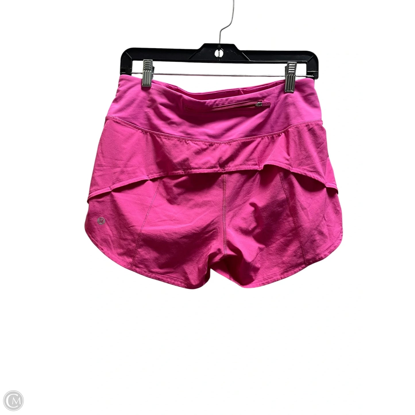 Athletic Shorts By Lululemon In Pink, Size: 6