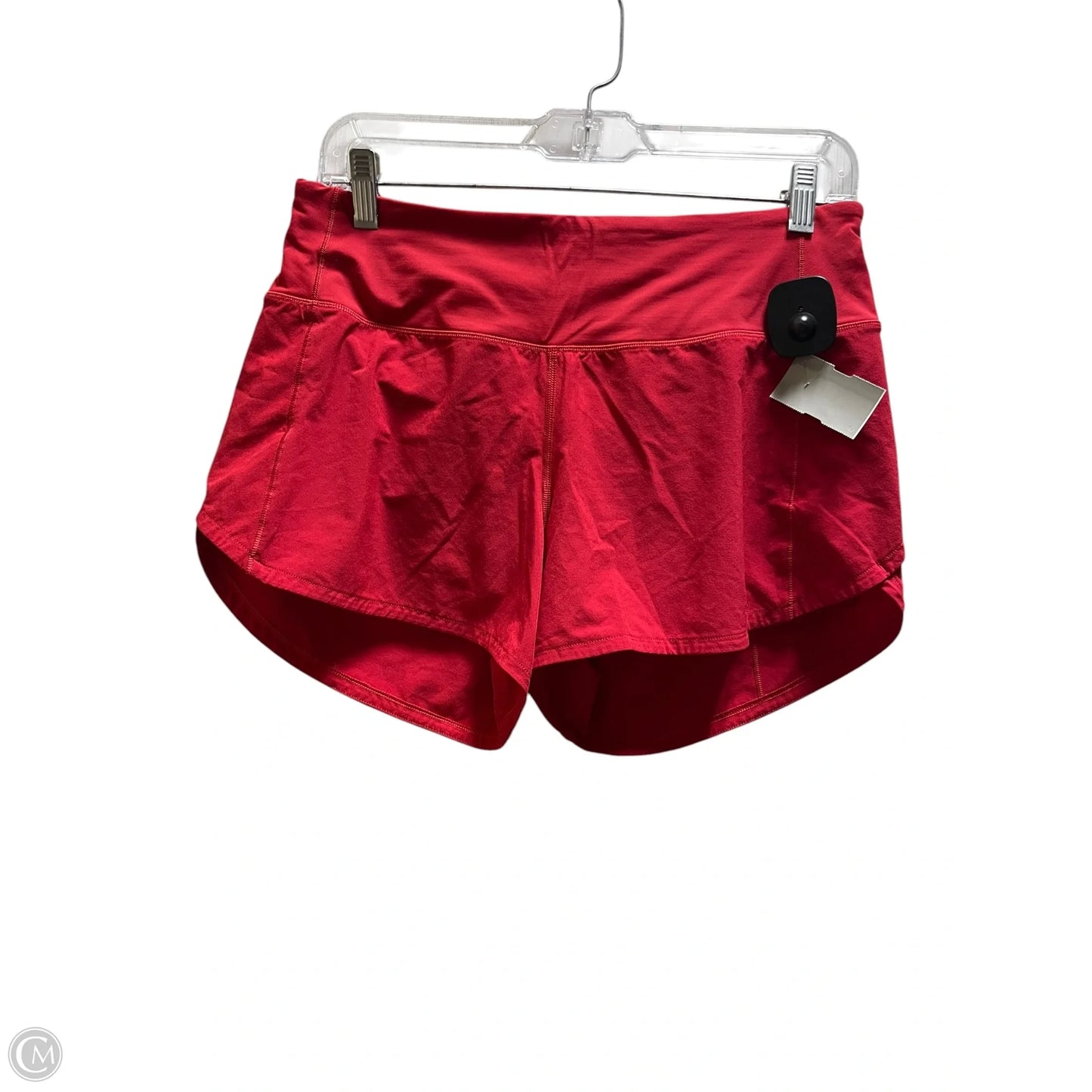 Athletic Shorts By Lululemon In Red, Size: 6