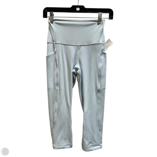Athletic Leggings By Lululemon In Blue, Size: 4