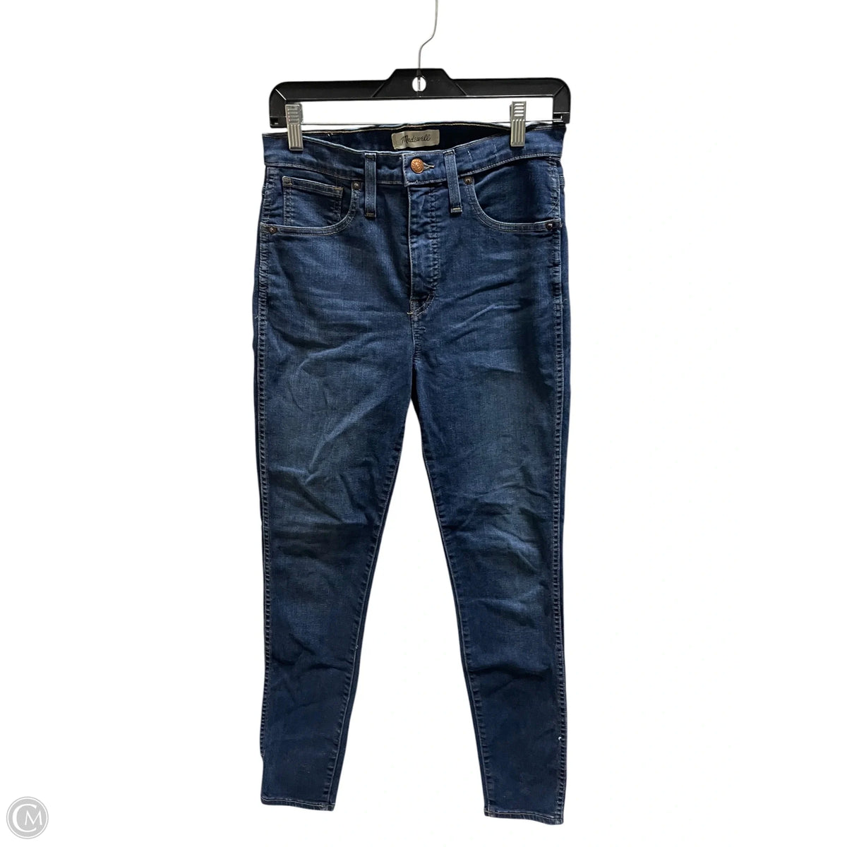 Jeans Skinny By Madewell In Blue Denim, Size: 6
