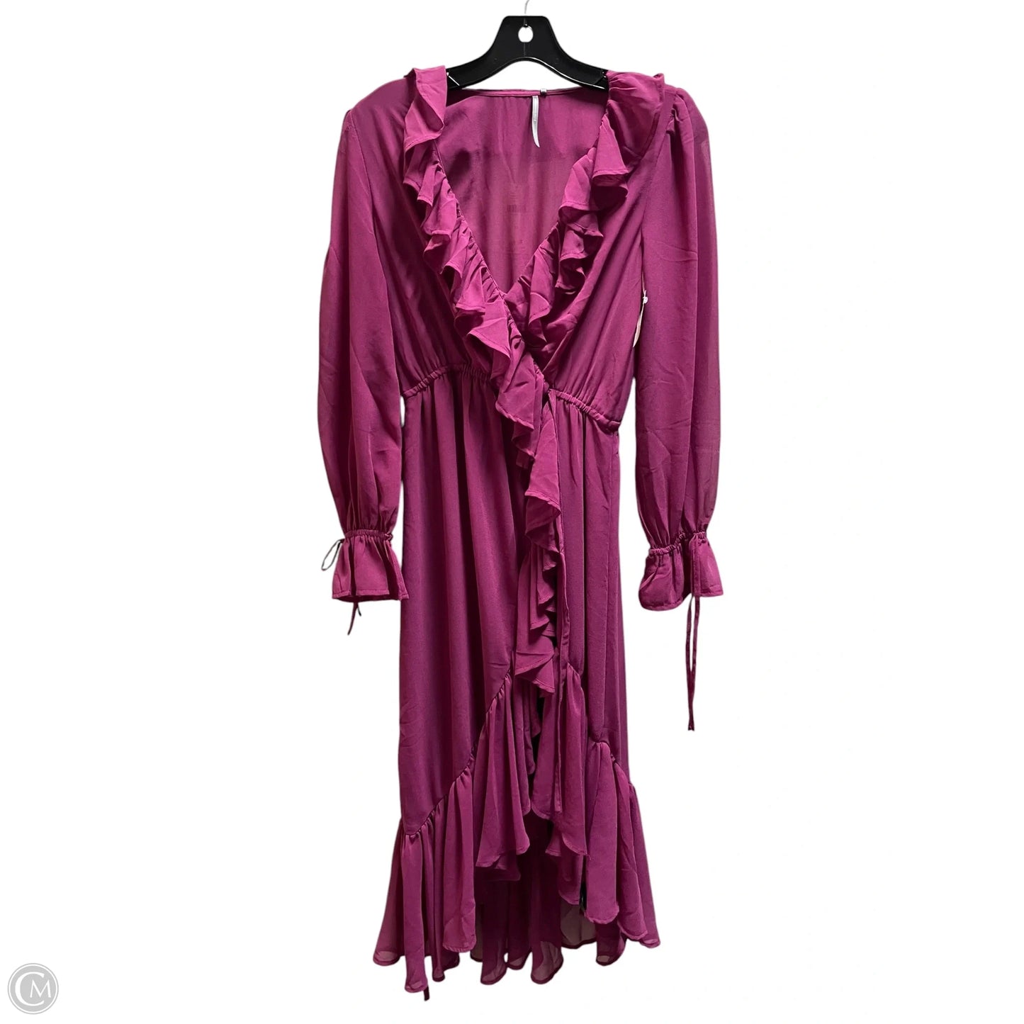 Dress Casual Maxi By Anthropologie In Purple, Size: Xs