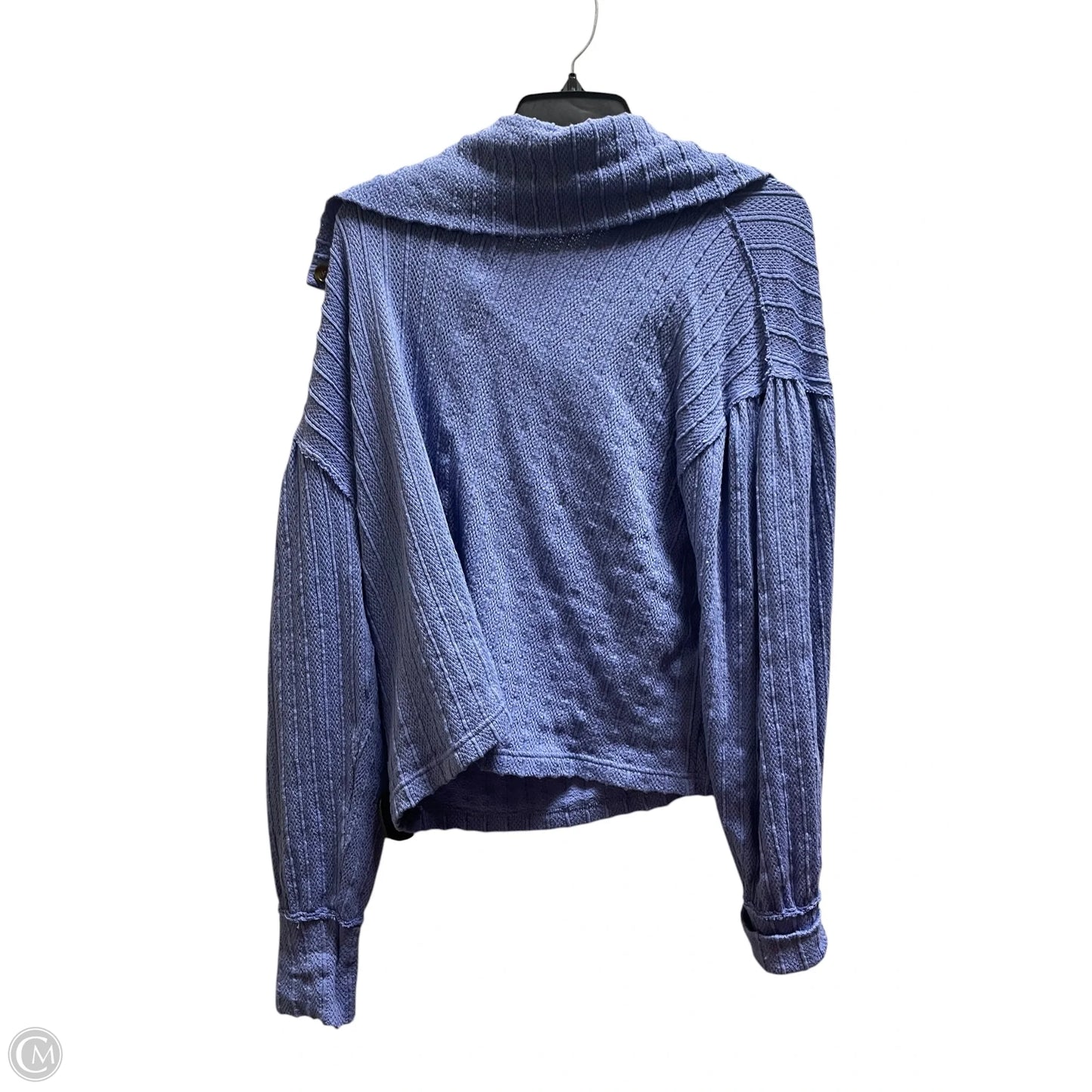 Top Long Sleeve By Free People In Blue, Size: S