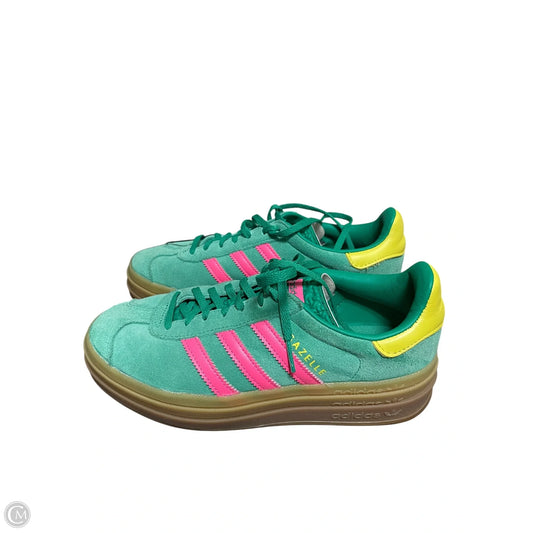 Shoes Sneakers By Adidas In Green, Size: 7.5