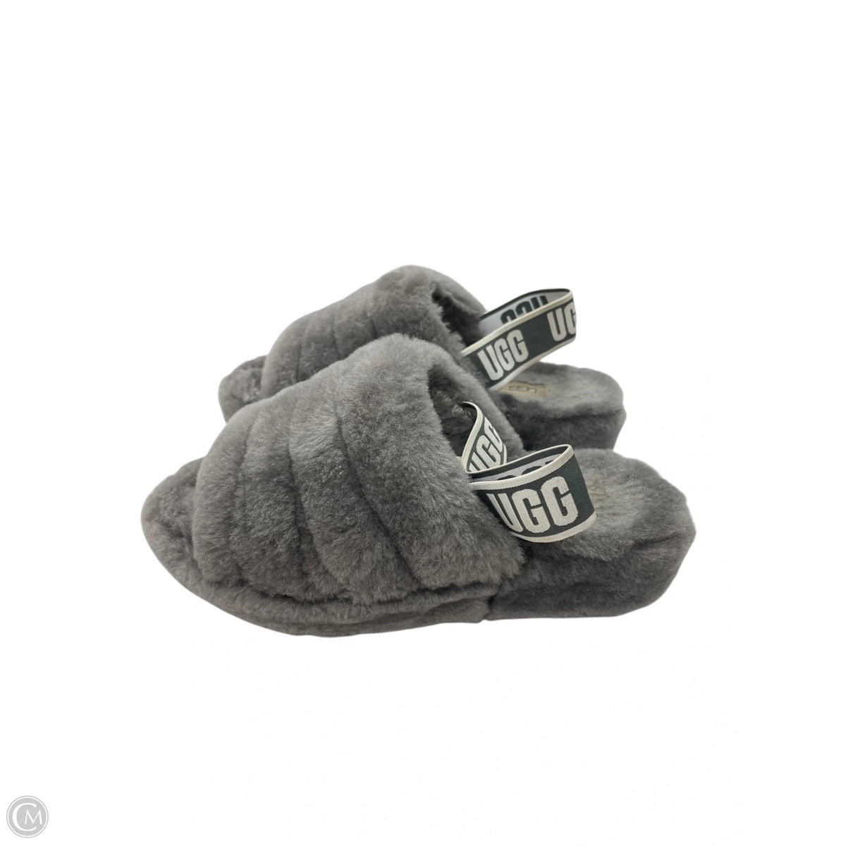 Sandals Designer By Ugg In Grey, Size: 7